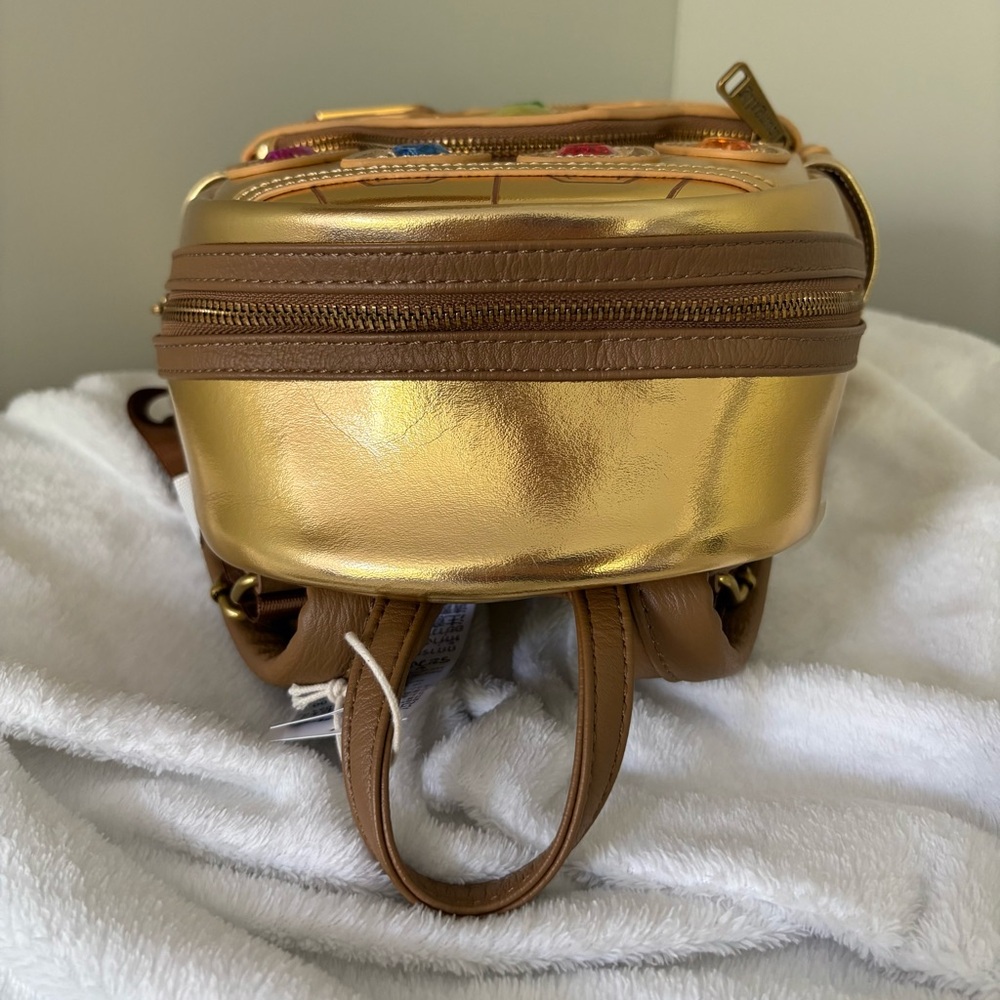 Loungefly Disney Marvel Infinity Stones Gauntlet Mini Backpack - Picture 6 of 10